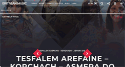 Desktop Screenshot of eritreanmusic.com